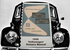 1956 Volkswagen Beetle Owners Manual