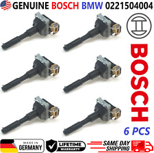 Oem Genuine Bosch X6 Ignition Coils For 1994-2009 Bmw 0221504004 12131703227