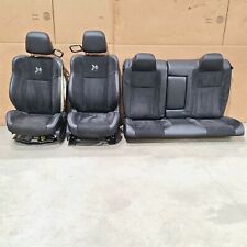 15-22 Dodge Challenger Scat Pack Front Rear Seats Suede Damaged Aa7111