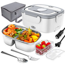 220v Electric Heating Lunch Box Portable For Car Office Food Warmer Container Us