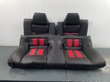 2011 Ford Mustang Shelby Gt500 Leather Rear Seat Set 0887 Q6