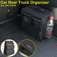 Car Rear Truck Boot Organizer Storage Bag Felt Tidy Collapsible Portable Suv
