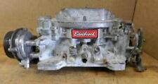 Edelbrock 1406-2842 Used 4 Barrel Performance Carburetor 600 Cfm With Choke