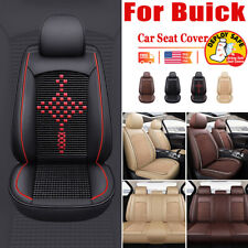 Synthetic Leather Car Seat Covers For Buick Full Set2 Front Cushions Protectors