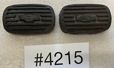 1939 Chevrolet Car Clutch Brake Pedal Rubber Pads Aftermarket Used 4215