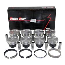 Speed Pro H859cp40 383 -12cc Dished Pistons Sbc Moly Rings Kit Std Bore 4.040