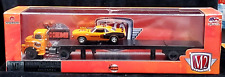 M2 Machines 1957 Dodge Coe 1971 Plymouth Hemi Cuda Mopar Car Auto-haulers Orange