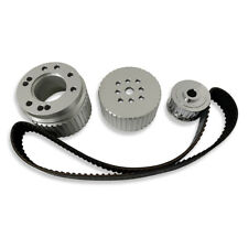 For Ford Small Block Sbf 289 302 351w Aluminum Gilmer Belt Drive Pulley Kit