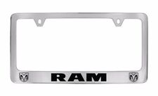 Dodge Ram Plastic Chrome License Plate Frame