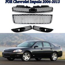 Honeycomb Style Front Grillefog Light Grill Mesh For Chevrolet Impala 2006-2013