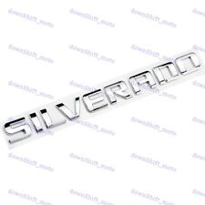 For Chevy Silverado Door Tailgate Emblem Badge Nameplates Letter Decal Emblem X1