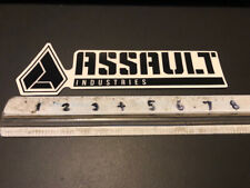 Factory Assault Industries Adventure Black Sticker Decal Off Road Utv