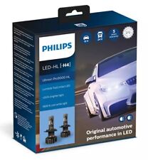 Philips H4 Ultinon Pro9000 Car Headlight Led 250 More Light Set Of 2 -5800k