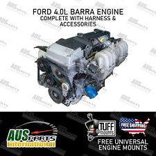 Ford Barra Engine 4.0l 6cyl Petrol With Universal Mounts Harness Accessories