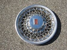 One Factory 1982 To 1984 Olds Delta 88 15 Inch Wire Spoke Hubcap