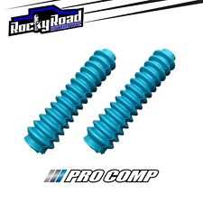 Pro Comp Teal Universal Shock Absorber Dust Boot Boots 2 X 11 Pair