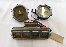 Oem Ford 1947 1948 Ford Dash Cluster Gauges Speedometer Clock Fuel Temperature