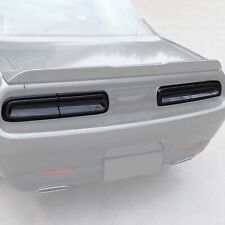 Smoked Tail Light Cover Rear Light Guards Trim Set For Dodge Challenger 2015-22