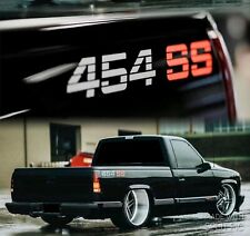 454 Ss 454ss Chevrolet Tailgatebedside Decal Truck Bed Graphics
