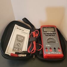 Snap-on Eedm504d Auto Ranging Digital Multimeter Used - Working Good Condition
