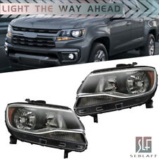 For 2015-2022 Chevy Colorado Projector Headlight Clear Lens Rightleft Side