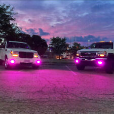 Pinkpurple H11 H8 Led Fog Driving Lights Foglight Drl Bulb Lamp Car Accessories