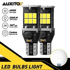 Auxito 921 912 Led Reverse Back Up Light Bulb W16w T15 906 916 6000k Super White