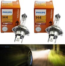 Philips Rally Vision 9003 Hb2 H4 10090w Two Bulbs Head Light Off Road Dual Beam