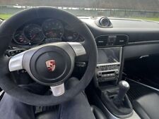 Alcantara Steering Wheel Porsche 997.1 987.1 Interior Pkg 9002 Dark Gray Stitchi