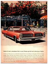 Original 1964 Pontiac Bonneville Car - Original Print Advertisement 8x11