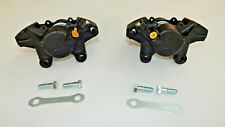 Pair Of Brand New Brake Calipers Caliper Set Mgb Stainless Pistons W Bolts Etc