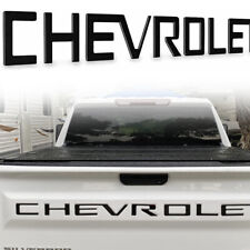 2019-2024 Tailgate Letter For Chevrolet Silverado 1500 2500hd 3d Decal Sticker