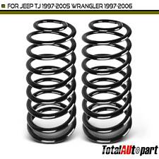 2x Coil Springs Set For Jeep Wrangler 1997-2006 Tj 1997-2005 Frontleft Right