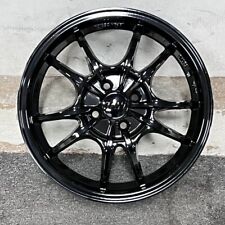 16 Ipw 016 Japan Style Black Wheels Rims 4 Lug Fit Acura Integra Rs Ls Gsr Vtec