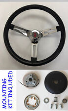 1969-93 Olds Cutlass F85 98 442 Grant Chrome Spokes Black Steering Wheel 13 12