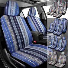For Chevrolet Car Seat Covers Baja Blanket Full Set Front Rear Protector Cushion