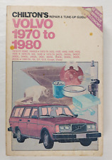 Volvo 1970-1980 Chiltons Repair Tune-up Guide No. 7040