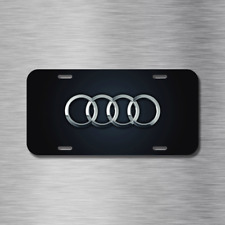 Euro Rings Audi Sports Car Vehicle License Plate A3 A4 A6 A7 A8 Tt Auto Car New