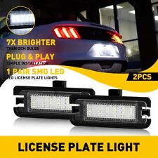 For 15-21 Ford Mustang Assembly Kit Led License Plate Light Tag Bulb Styling Ean