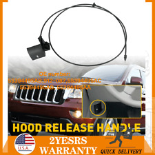 2005-2010 For Jeep Grand Cherokee 55394495 Hood Cable W Latch Release Handle Us
