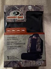Mossy Oak Brand Camo Universal Seat Cover 1 Seat Cover Break-up Country Nib