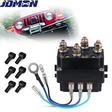 12v 250a Winch Solenoid Relay Contactor With 6 Protecting Caps Universal