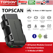 2024 New Topdon Topscan Obd2 Scanner Code Reader Full System Car Diagnostic Tool