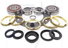 Fits Jeep Ax15 Ax-15 5 Speed Transmission Rebuild Kit With Synchro Rings 85-on