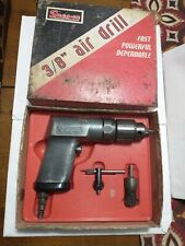 Snap On Pd-3 38 Pneumatic Air Drill W Box Chuck Wire Brush. Works Fine