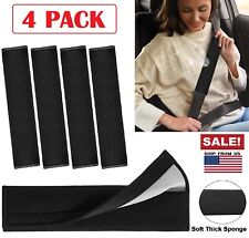 4 Pack Universal Soft Seat Belt Cover Shoulder Pad Strap Protector Car Truck Usa