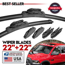 22in22in Windshield Wiper Blades For Chevry Silverado 150025003500 1999-2023
