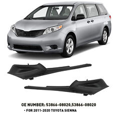 For 2011-2020 Toyota Sienna Wiper Cowl Trim Cover Panel Fender Hood End Caps