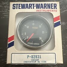 New Vintage 1970s Stewart Warner Vacuum Gauge-hotrodgasser