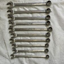 Snap On 10 Piece Metric 12pt Combination Wrench Set 10mm - 19mm